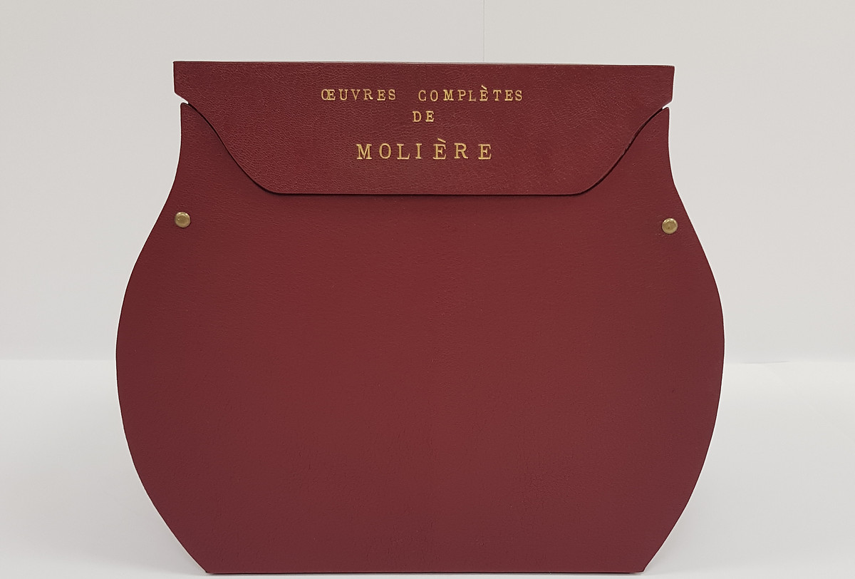 boîte en cuir gainerie d'art atelier gabriel de sevin calvados boîte galbée carton cartonnage